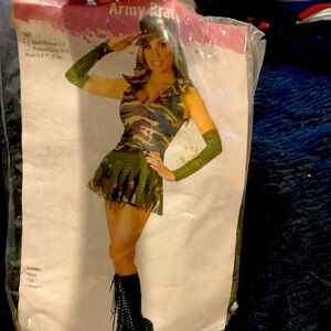 Women’s SMALL ARMY costume